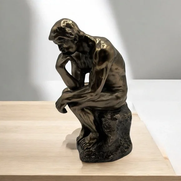 BRONZE THINKER - Picture 1 of 7